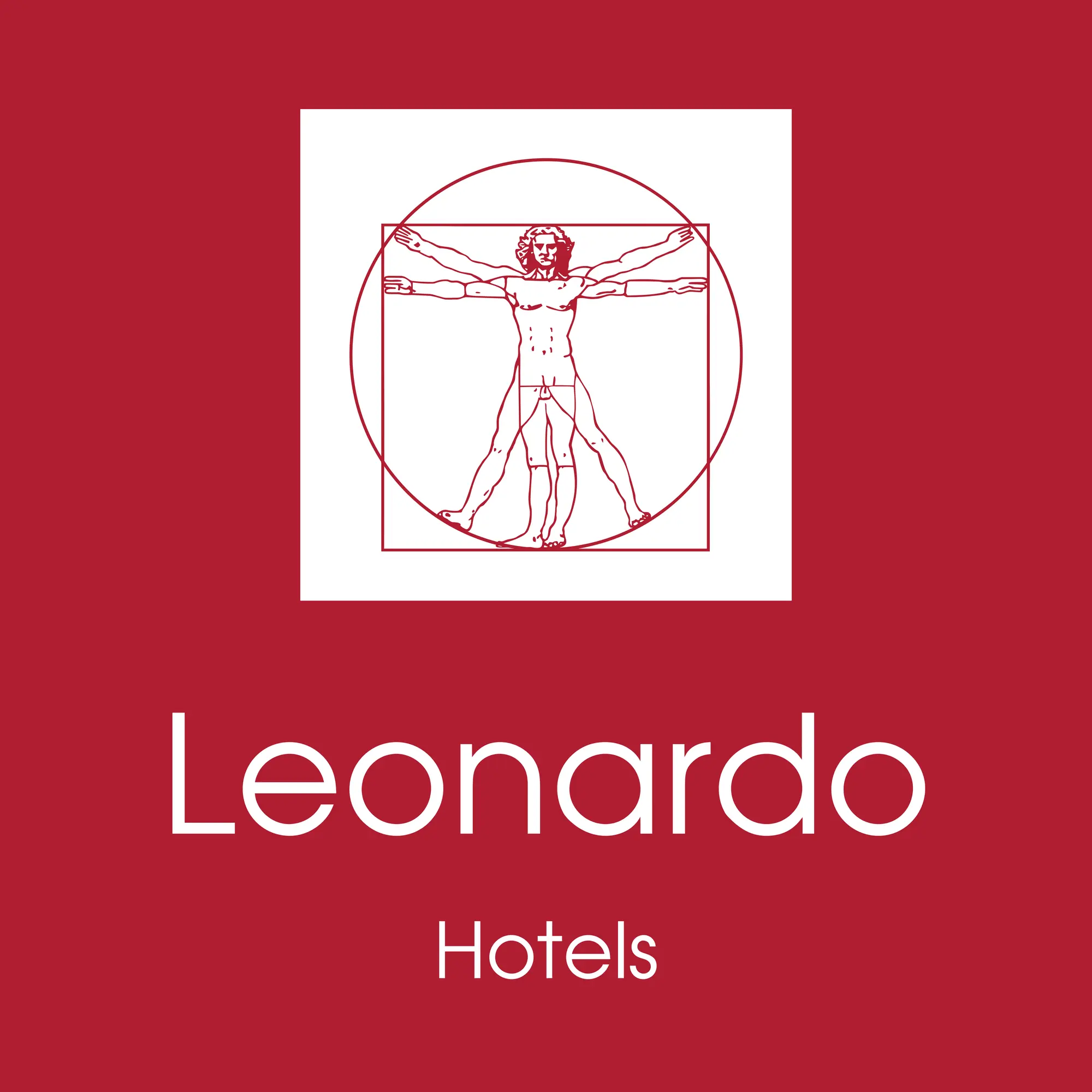 Leonardo Logo für Bahn und Hotel
