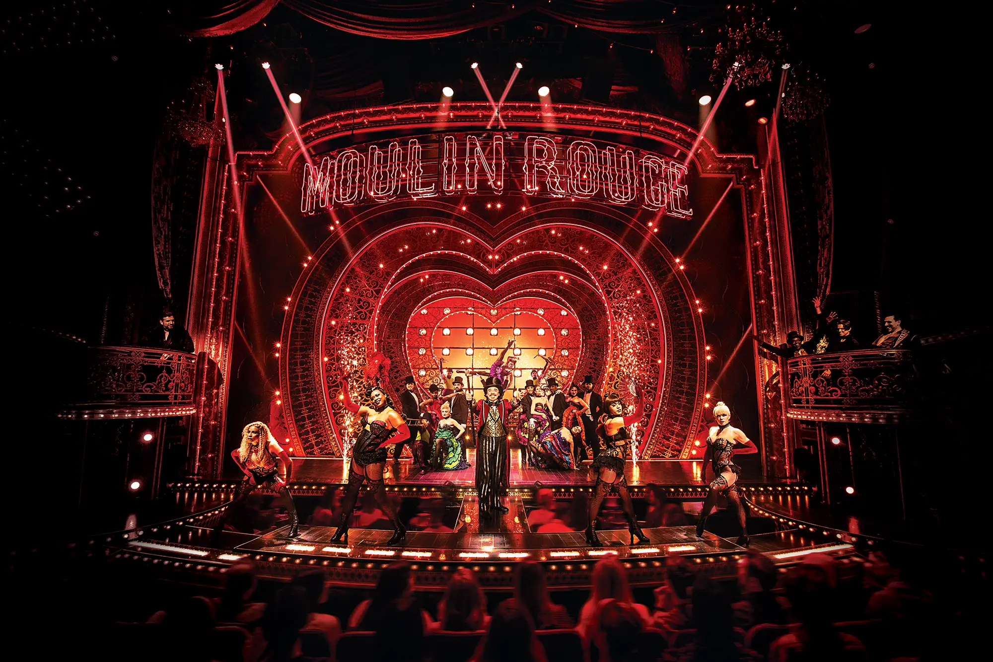 Eine Szene aus dem Moulin Rouge Köln Musical