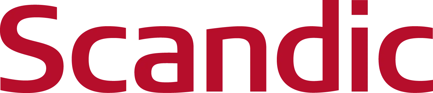 Scandic Logo für Bahn und Hotel