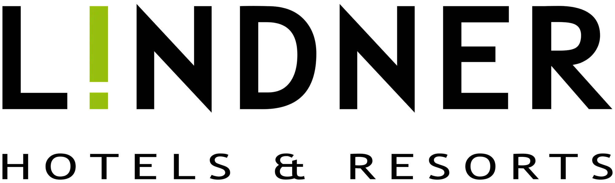 Lindner Logo für Bahn und Hotel