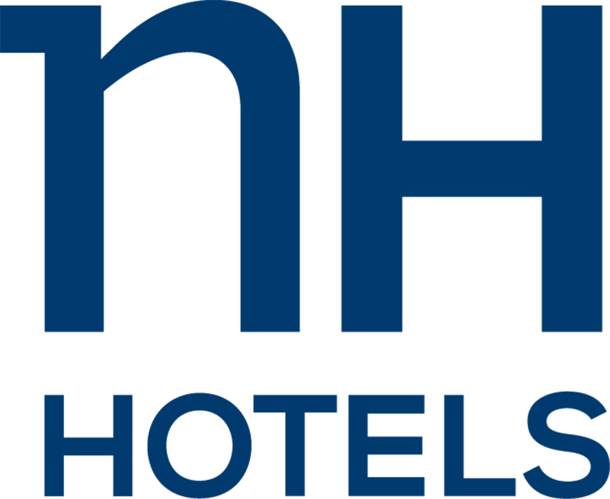 NH Hotels Logo für Bahn und Hotel
