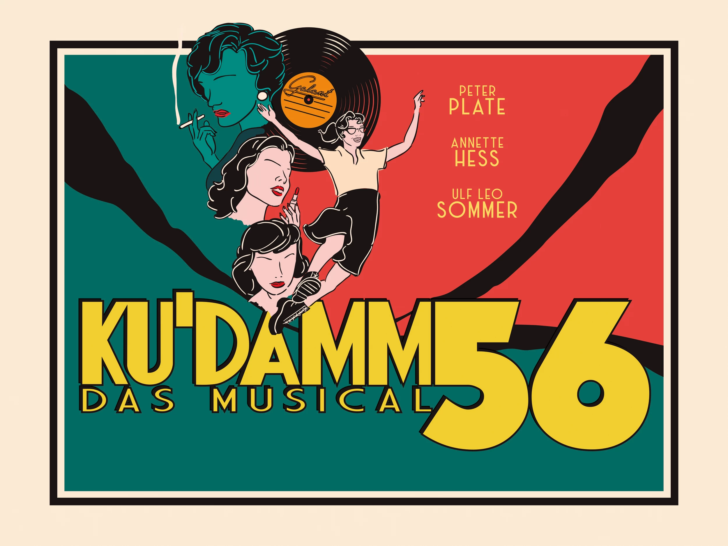 KU'DAMM 56 – Das Musical - Logo