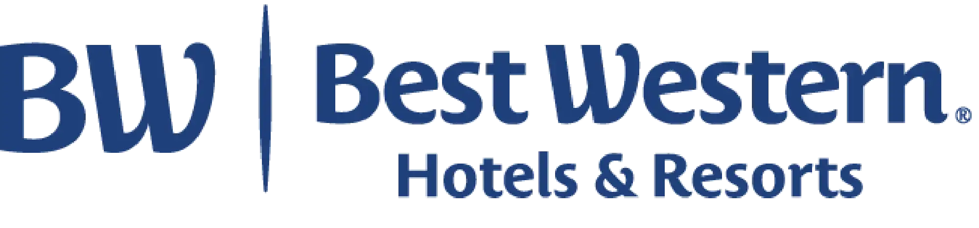 Best Western Hotels & Resort Logo für Bahn und Hotel