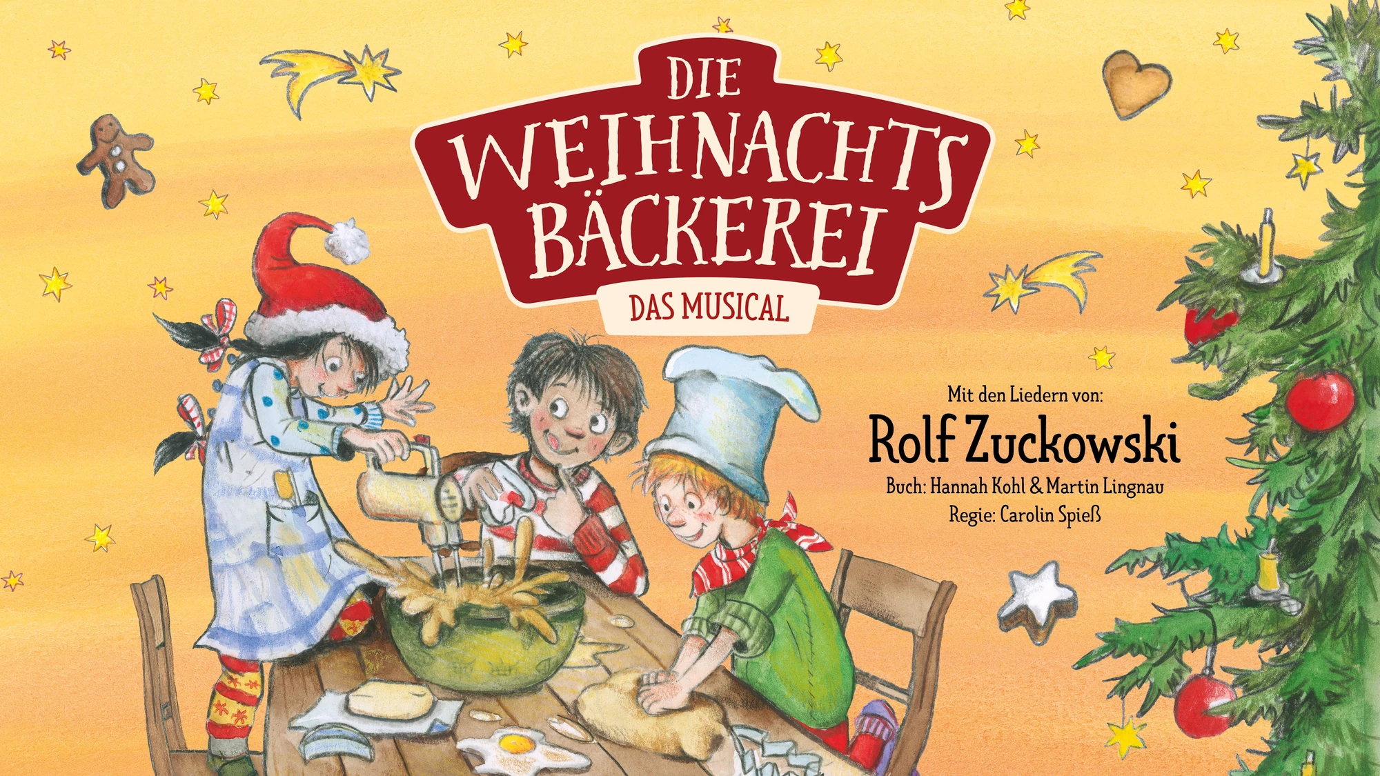 Die Weihnachtsbäckerei – Das Musical mit den Liedern von Rolf Zuckowski, Key Visual