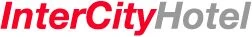 Logo InterCity Hotel kleinere Auflösung im rot grauen Schriftzug für Bahn und Hotel
